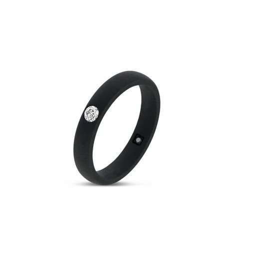 Ring Mano-J. Man in Titanium Diamante 0.10 Ct TNAS2004_18 - TNAS2004_18